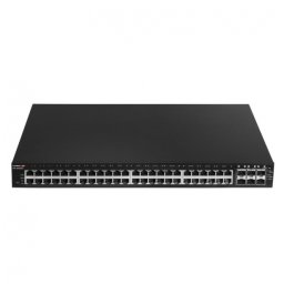 Switch EdiMax edimax technology Switch zarządzalny Edimax IGS-5654PLX Web Smart 48x1GbE PoE+ 6x10GbE SFP+ Uplink