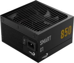 Zasilacz Aerocool AeroCool Smart G1 80 PLUS Gold zasilacz, PCIe 5.1, ATX 3.1 - 850 Watt, czarny