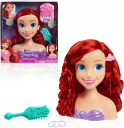 Just Play Just Play Disney Princess - Ariel Styling Head, Make-up and Hairdressing Head