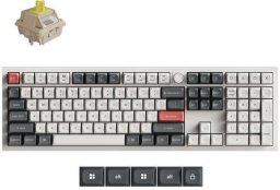Klawiatura Keychron Belaidė klaviatūra Q6 ULTRA/Baltas Q6U-P4 KEYCHRON