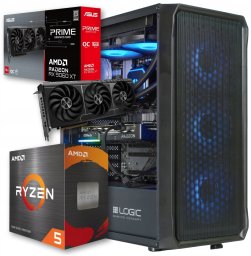 Komputer Better Side of Gaming Striker V22 AMD Ryzen 5 AMD Radeon RX 9060 XT 32GB DDR4 1000GB SSD Windows 11