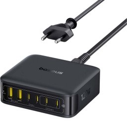 Ładowarka Baseus Stacja ładowania Galda EnerFill FH21 120W 2xUSB-A + 4xUSB-C 1 5 m melna melna E0120T00 (6932172698331)
