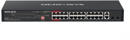 Switch Mercusys MERCUSYS switch MS128GP (24xGbE,24xPoE+,2xGbE,2xSFP,295W)