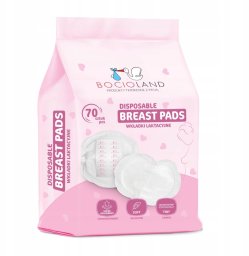 Bocioland BOCIOLAND BL164-WKŁADKI LAKTACYJNE 70 SZT