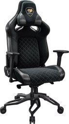 Fotel Cougar COUGAR CGR-T2F-GLB Uniwersalny fotel dla gracza Wyściełane siedzisko tapicerowane Czarny