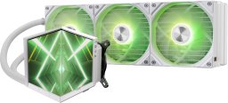 Chłodzenie wodne TRYX STAGE ARGB 360 AiO-chłodzenie wodne Dual-IPS-wyświetlacz - 360mm biały
