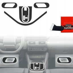 GrizzGlass Folia do wnętrza PianoSkin Matte do Fiat Grande Panda (2025) [5w1]
