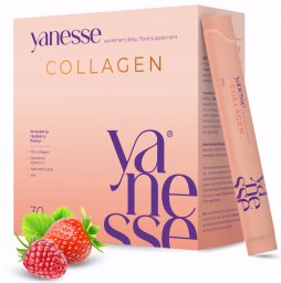 Intenson AronPharma_Yanesse Collagen suplement diety Truskawkowo-Malinowy 30 saszetek