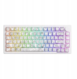 Klawiatura Akko Klawiatura Mechaniczna Akko x MonsGeek M1 V5 Contour White Aluminium Piano