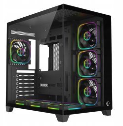 Obudowa Rampage Sealite 7xFan ARGB Czarna