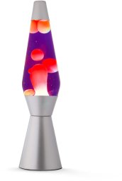 Lampa stołowa Mellow Yellow iTotal - Lava Lamp - Purple Liquid and Yellow Wax - 36 cm (1270401)