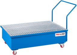 Pro-Line Wanna ociekowa wychwytowa pod 2 beczki PRO-LINE 1210x810x981mm mobilna
