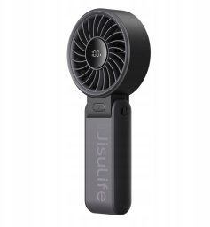 Wentylator Jisulife Mini wentylator Jisulife Handheld Fan Life7 3600mAh przenośny wiatraczek USB - czarny
