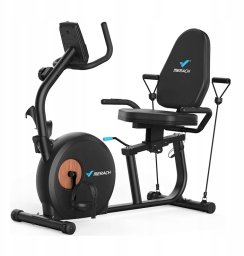 Rower stacjonarny Merach Rower treningowy poziomy MERACH MR-S23B1-EU (czarny)
