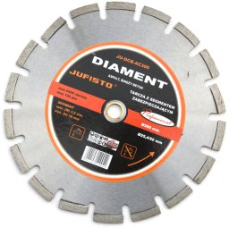 Jufisto JUFISTO Tarcza diamentowa 300x25.4 segment do asfaltu i betonu