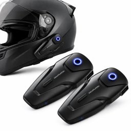 Farrot interkom motocyklowy x2 zestaw 2 szt do 2 kasków bluetooth 5.3 500m anc 100km/h