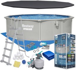 Bestway Basen ogrodowy panelowy całoroczny 457 x 122 cm 13w1 Bestawy 56384