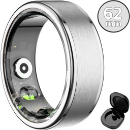 Smart Ring Oura Ring Smartring OneRing 62mm srebrny SR01SL-62