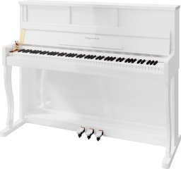 Kruger&Matz Pianino cyfrowe białe 88 klawiszy klawiatura ważona poli 256 Kruger&Matz