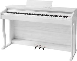 Kruger&Matz Pianino cyfrowe białe 88 klawiszy klawiatura ważona poli 256 Kruger&Matz