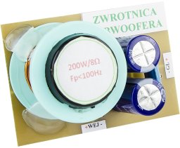 Subwoofer samochodowy Blow 5931# Zwrotnica głośnikowa subwoofera 200w/8ohm