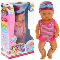 NoboKids Lalka Pływająca do Wody Bobas do Kąpieli Pływaczka Zabawka dla Dzieci