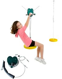 Just Fun zjazd linowy Best - zielony