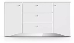 ML Meble Komoda BLANC 02 2D3S 160 biały połysk ML MEBLE
