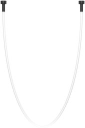 Lampa wisząca Shilo Lampa zwisowa Hebi 3020 Shilo lina LED 28W 3000K ozdobna biała czarna