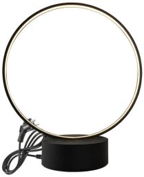 Shilo Zewnętrzna lampa stojąca Abira 9915 LED 33W 4000K IP44 metalowa czarna