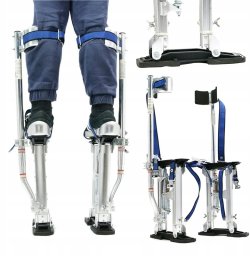 Rosfix SZCZUDŁA BUDOWLANE MALARSKIE 45-76CM LEKKIE 7KG ALUMINIOWE MONTERSKIE HQ
