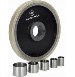 Falontech Ściernica diamentowa tarcza szlifierska 1503225mm z redukcjami Falon-Tech