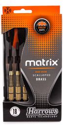 Harrows Rzutki do darta steeltip Matrix High Grade Scalloped Brass Harrows 18g