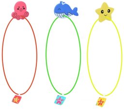 Escubia AQUA-SPORT DIVING RING KIDS SET PODWODNE KOŁA DO NURKOWANIA 3SZT 80CM AS33310