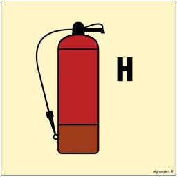 TD Systems FE096 -  Halon fire extinguisher 50x50