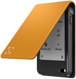 Ledger Nano Gen 5 - Etui na portfel kryptowalutowy, Żółty