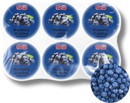 Rico Rico Blueberry Pudding deser o smaku borówkowym 6x65g