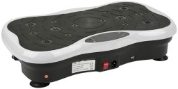 ExtraLink Moonwalk Spin Move Platofrma Wibracyjna do Ćwiczeń Fitness 200W biała