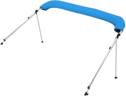 Case4life Bimini top 3 łukowe daszek do łodzi 600D wodoodporny UV - pokrowiec torba
