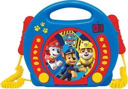 Odtwarzacz CD Lexibook LEXIBOOK RCDK100PA CD-Player Paw Patrol AM/FM Radio 2xmicrophones heaphones plug Top-loader AUX-IN batteries LED Display - RCDK100PA