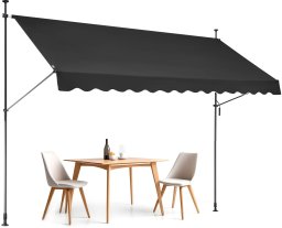 Vevor Markiza Tarasowa 350 x 120 cm z Korbą Ręczną