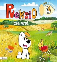 Papilon Reksio na wsi. Książka z okienkami