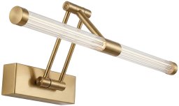 Kinkiet Toolight Kinkiet łazienkowy LED APP1899-1W 40cm Złoty Szczotkowany