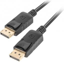 Kabel Lanberg DisplayPort - DisplayPort 1.8m czarny (CA-DPDP-10CC-0018-BK)