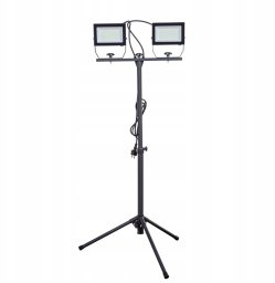 Naświetlacz Düwi Reflektor roboczy LED na statywie podwójny GAO 47016 Ispot 2x50 W IP65