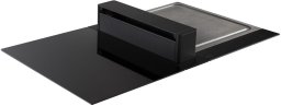Okap Simfer Novy Up Power Teppan-yaki  87 cm Czarny 40006 Okap blatowy 4 zones