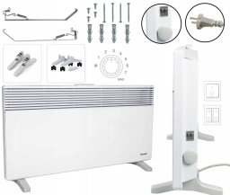 Grzejnik Warmtec Elektryczny grzejnik naścienny WARMTEC EWX-2000W