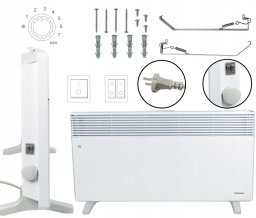 Grzejnik Warmtec Elektryczny grzejnik naścienny WARMTEC EWX-2500W