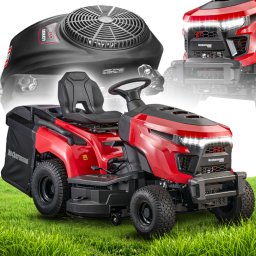 Traktor ogrodowy Heckermann Traktorek ogrodowy spalinowy kosiarka 12,5kM Heckermann Select 97cm SVTR97 z koszem 250L