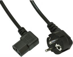 Kabel zasilający Akyga kątowy 1.5m (AK-PC-02A)